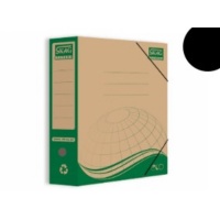 Κουτί Αρχειοθέτησης με Λάστιχο Craft 26.5x35x8.5cm 233125 Μαύρο Skag 