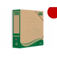 Κουτί Αρχειοθέτησης με Λάστιχο Craft 26.5x35x8.5cm Skag 233125 Κόκκινο 